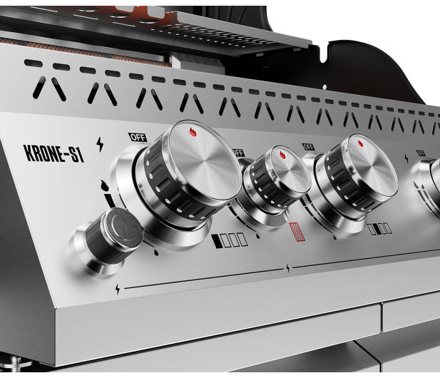 KOLER Grill ogrodowy S1 srebrny - 1532854 - zdjęcie 6